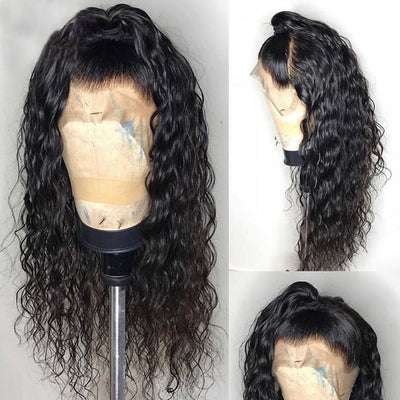 High Temperature Silk Wig Head Cover Wig Hand Groove Ladies Chemical Fiber Front Lace Curly Hair - Korvel