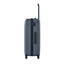 3 Piece Luggage Sets ABS Lightweight Suitcase with Two Hooks, Spinner Wheels, TSA Lock, (20/24/28) Gray - Korvel