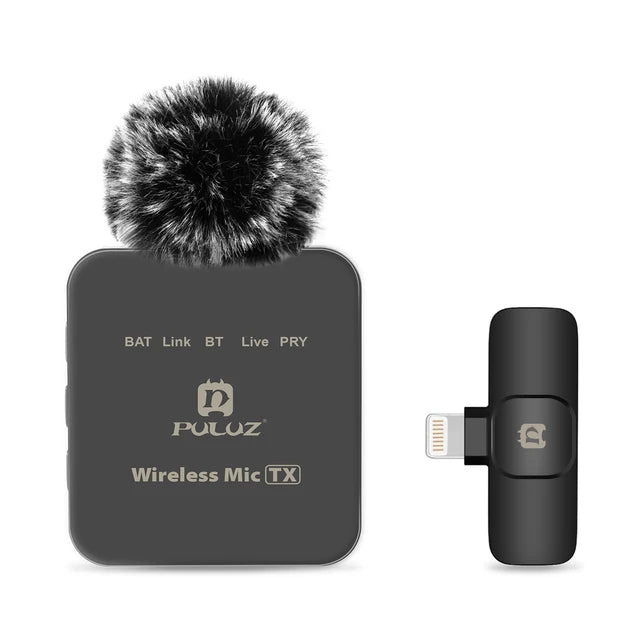 Wireless lavalier microphone mobile phone outdoor live recording noise reduction 1-to-2 wireless microphone - Korvel
