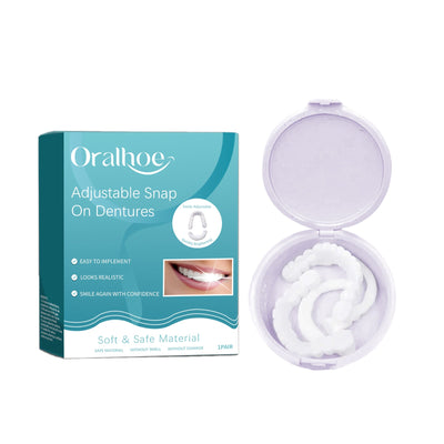 Adjustable Buckle Dentures for Comfortable Temporary Fillings