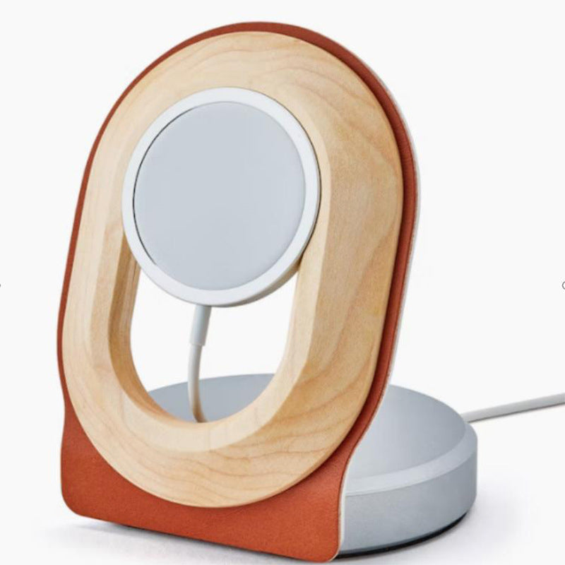 Walnut Wireless Magnetic Charger Stand for MagSafe
