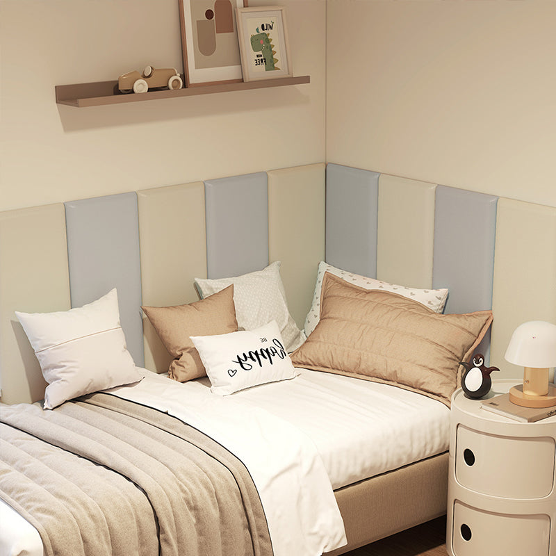 Kids' 3D Wall Stickers, Self - adhesive Soft Leather Bags, Anti - collision Wall & Bedhead Panels, 2 - 8 pcs - Korvel