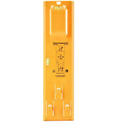 New DIY Photo Frame Level Ruler Picture Frame Hanger Hooks Easy Wall Hanging Tools Photo Hang Levels Ruler Multi-Tool Dropshippe - Korvel
