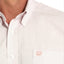 Stylish Light Pink Plaid Button-Up Shirt for Men - Korvel
