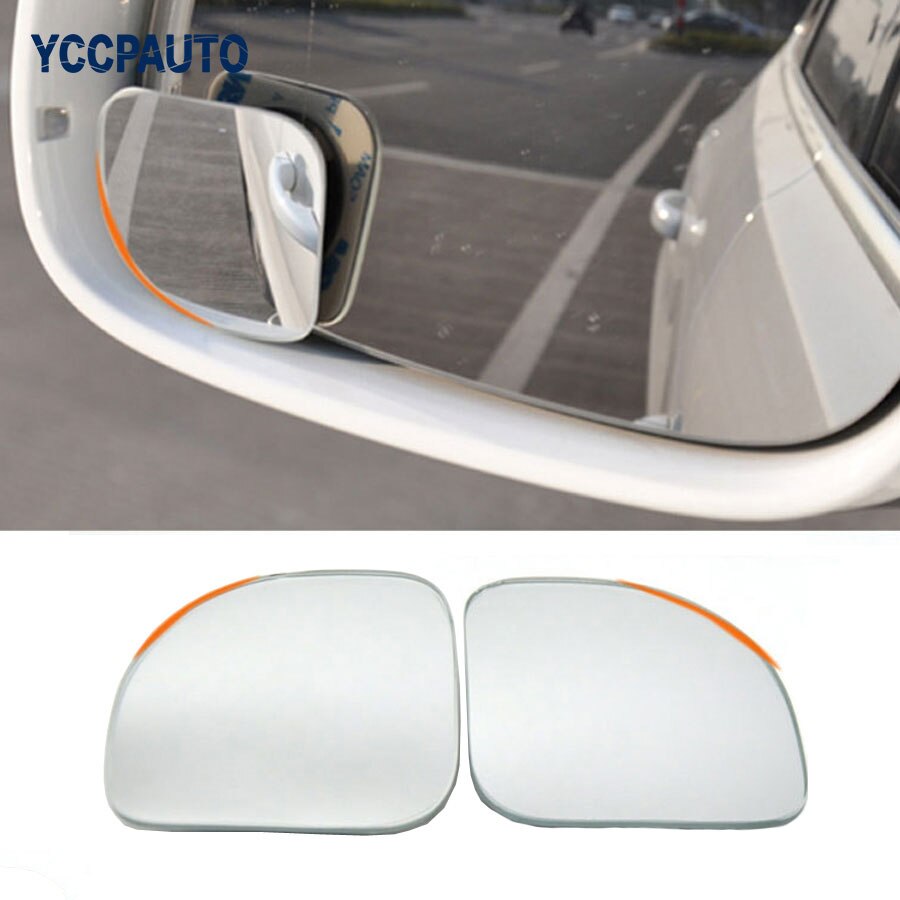 Extra Wide Angle Adjustable Rearview Mirror - 2 Pcs