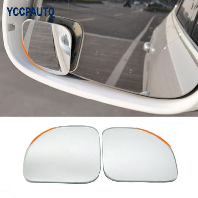 Extra Wide Angle Adjustable Rearview Mirror - 2 Pcs
