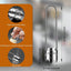 Seed Out Tool - 2-Piece Stainless Steel Corer Set