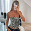 Leopard Print Sequined Camisole for Women