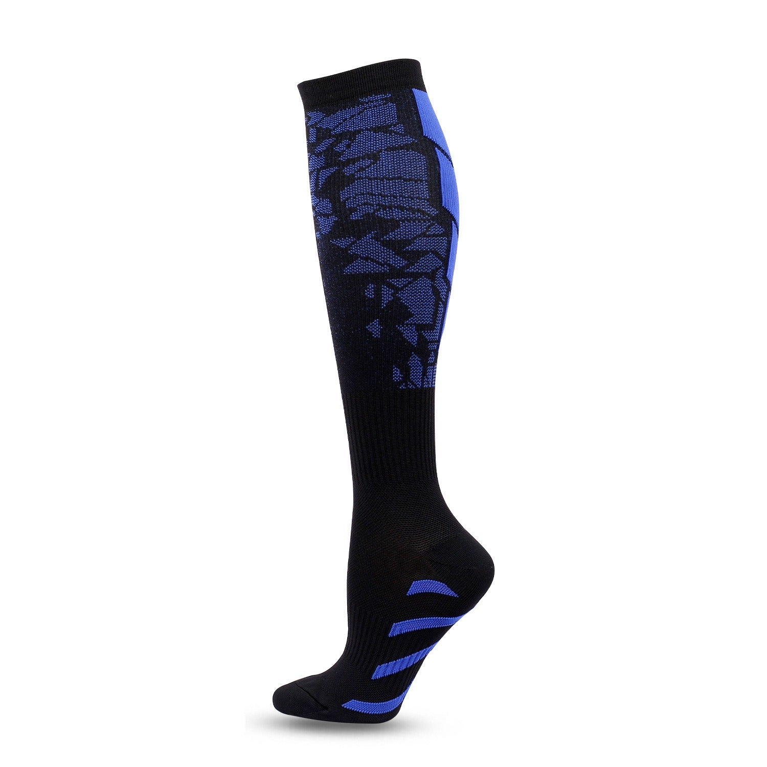 Valentine's Day Hot selling Pressure Socks Set with Black Heart Shaped Calf Socks and Heart Shaped Running Socks - Korvel