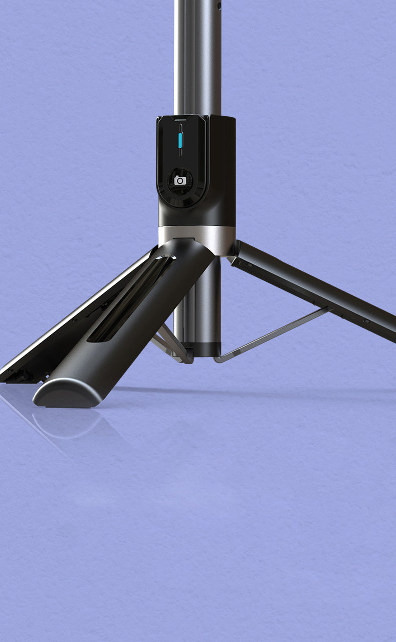 P96 Series Reinforced Selfie Stick with Double Fill Light
