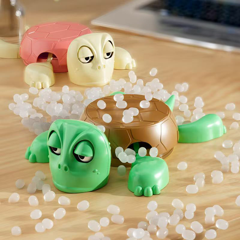 3D - printed Panicked Turtle Coaster: Insulated, for stress relief, doubles as mug base decor - Korvel