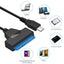 Câble de convertisseur portable Type-C vers SATA