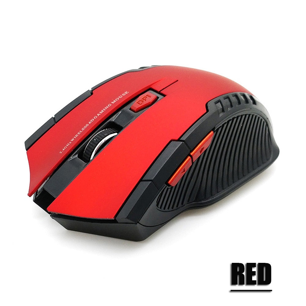 2.4GHz Wireless Mice With USB Receiver Gamer 2000DPI Mouse For Computer PC Laptop - Korvel