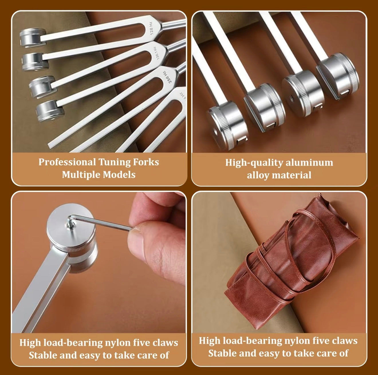 PureTone Tuning Fork Set for Relaxation and Sound Therapy