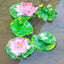 Floating Frog and Fish Pond Scenery Water Surface Decoration Water Fountain Resin - Korvel