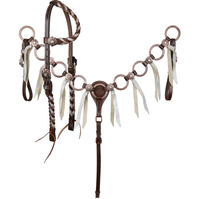 Elegant Fringe Halo Horse Tack Set - Korvel