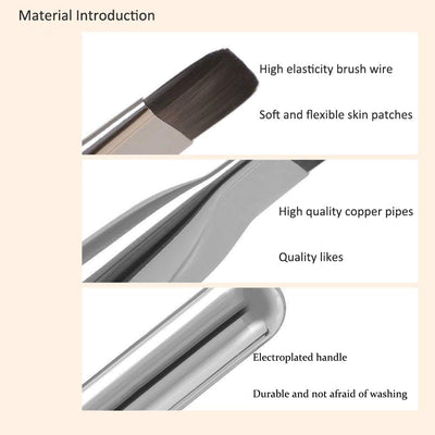 Premium Straight Foundation Makeup Brush