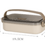 Premium Microwaveable Stainless Steel Lunch Box with Lid