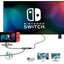 USB HUB docking station three in one C interface USB splitter Switch game console base HUB docking station - Korvel