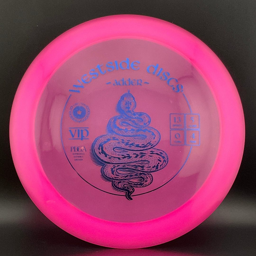 VIP Adder - First Run Disc Golf Driver