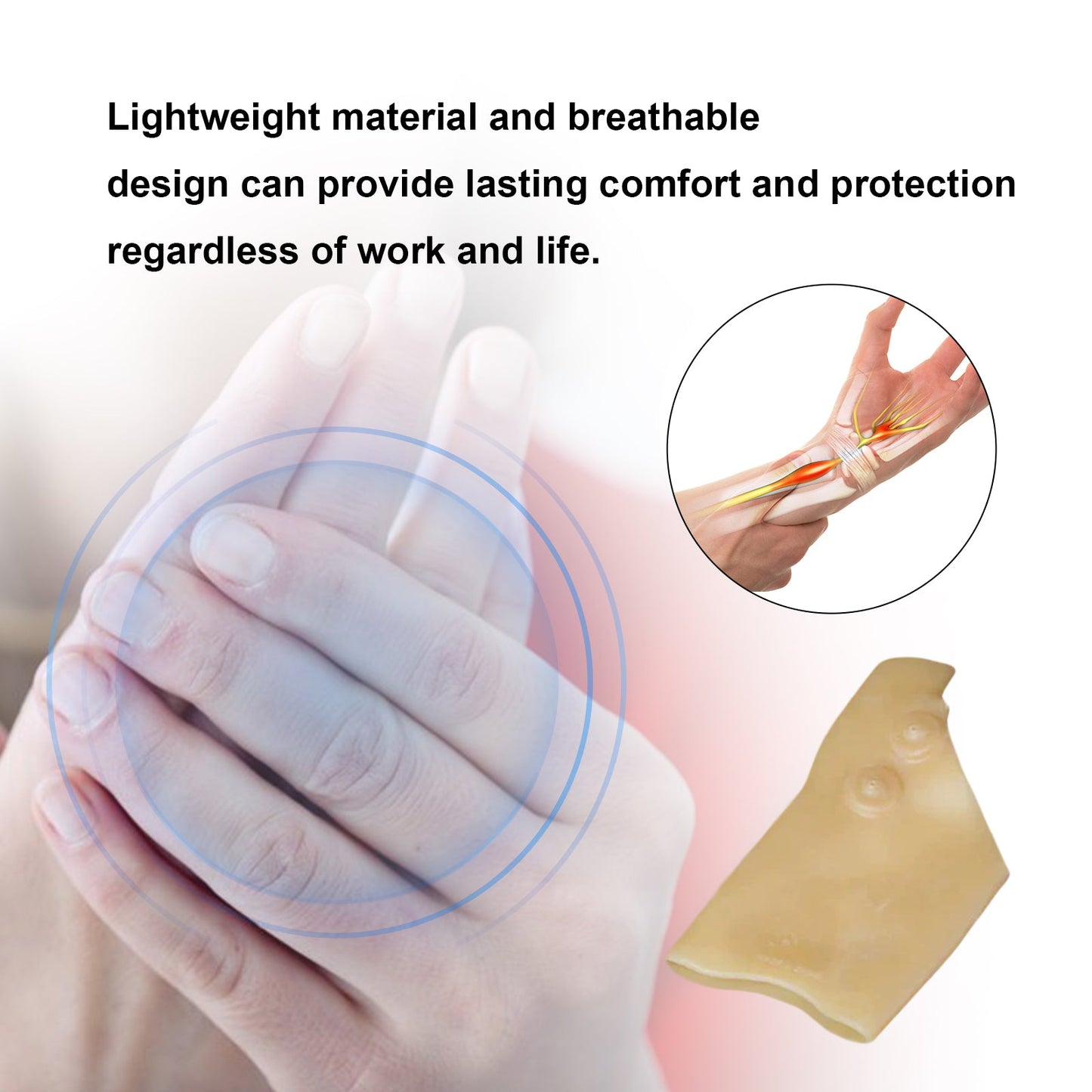 Magnet Relief Handguard Therapy Gloves, Relieve Wrist Pain And Discomfort Indoor Exercise Joint Care Gloves - Korvel