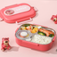 Boîte à lunch isolée en acier inoxydable 316 avec dessin animé mignon