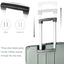 Hardshell Luggage Spinner Suitcase with TSA Lock Lightweight Expandable 24'' (Single Luggage) Green + ABS + 24 Inch - Korvel