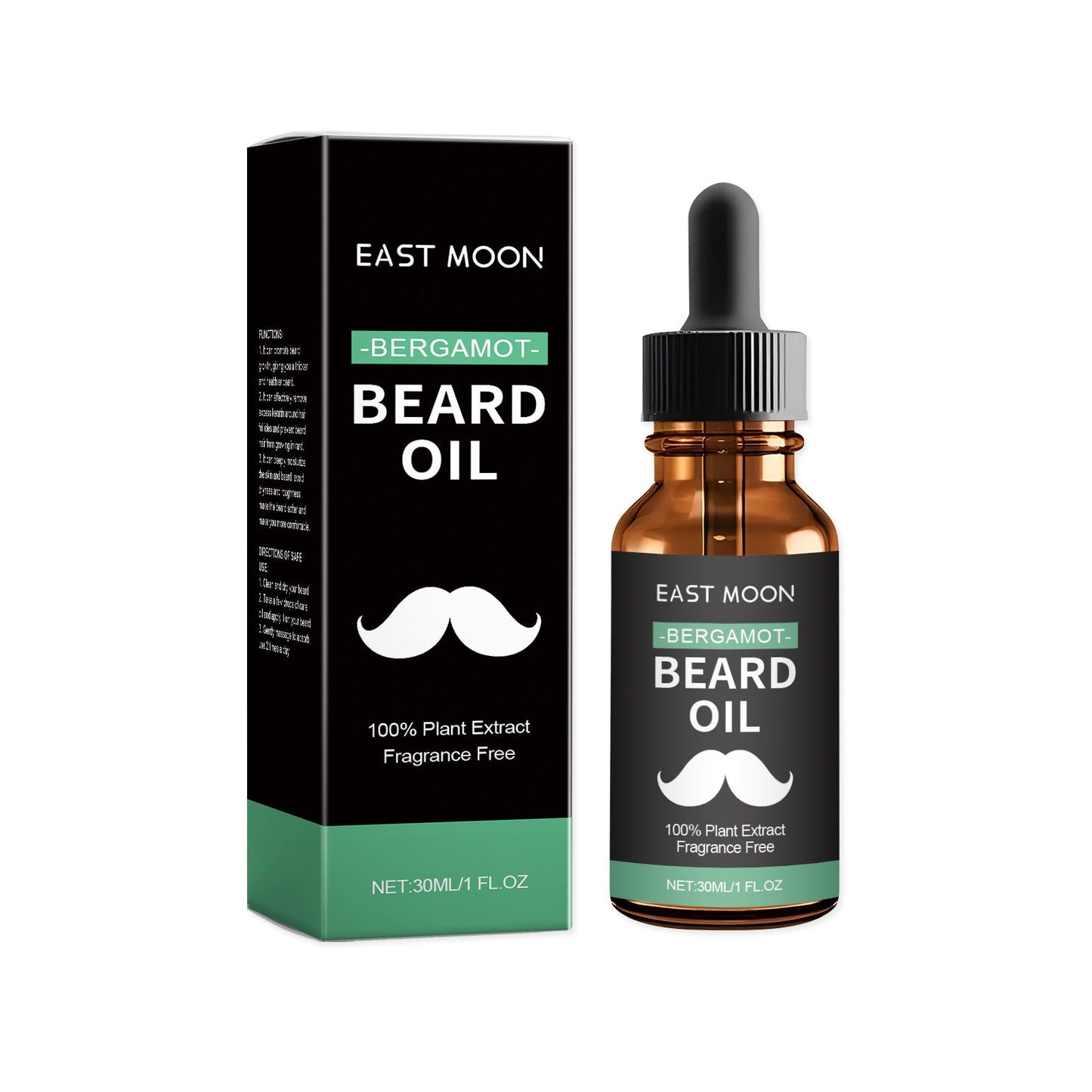 Men's Beard Care Oil Gentle, Clean, Nourishing, Moisturizing, Repairing And Smoothing Hair Care Solution - Korvel