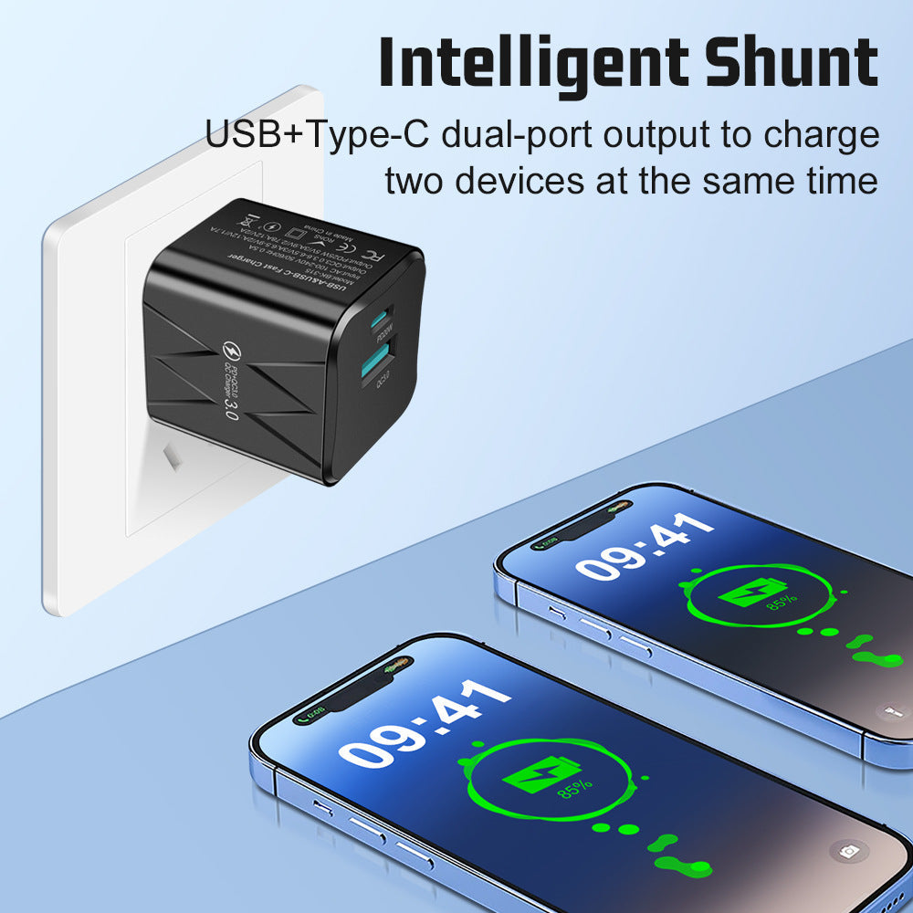 USB+PD supports super fast charging for mobile phone chargers - Korvel