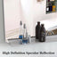 Large Movable Tray Bathroom Mirror with Aluminum Frame