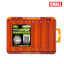 14-Compartment Fishing Tackle Box for Accessories, Lures & Hooks, Double-Sided Organizer. - Korvel
