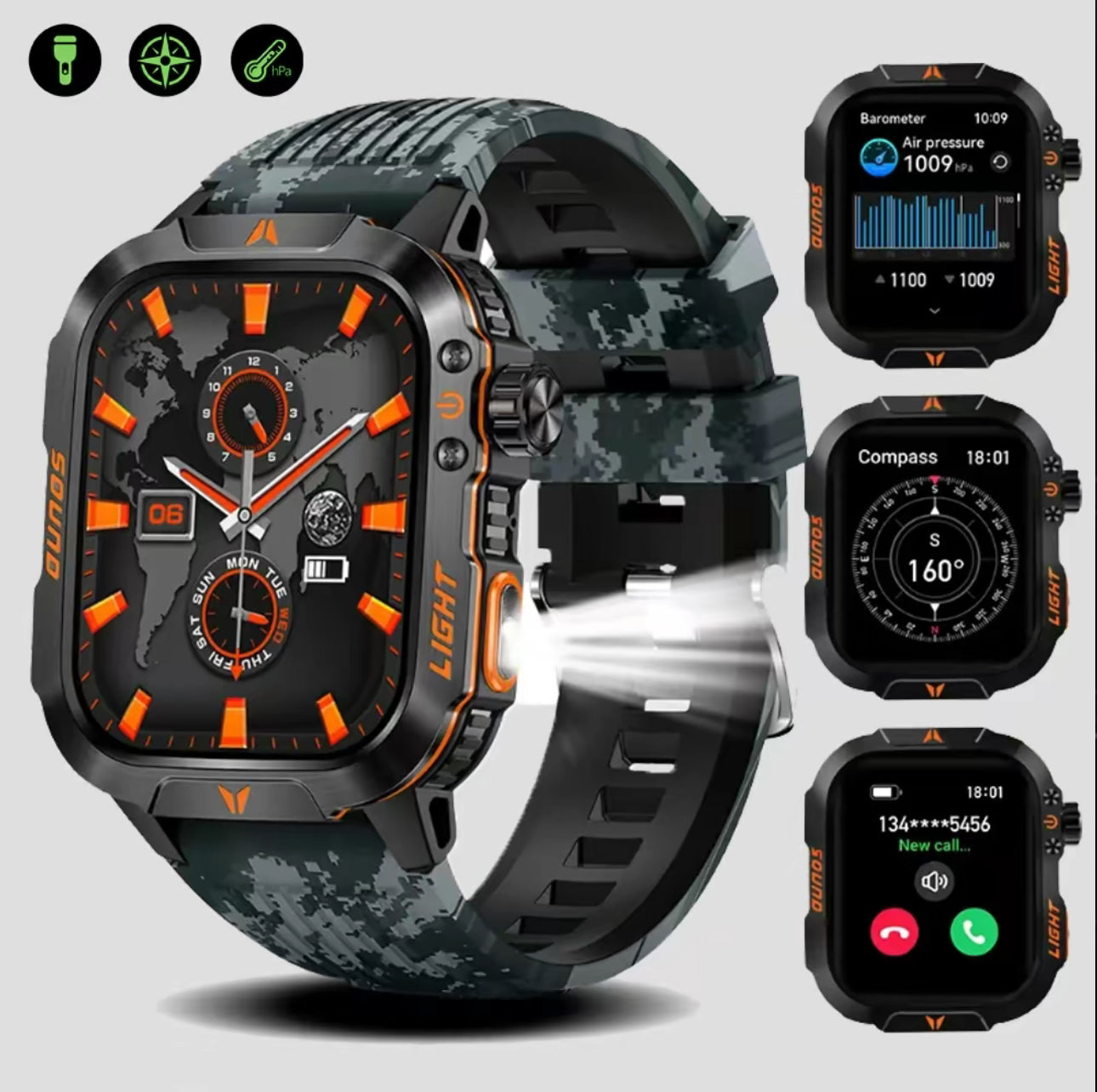 TitanForce Smartwatch - Korvel