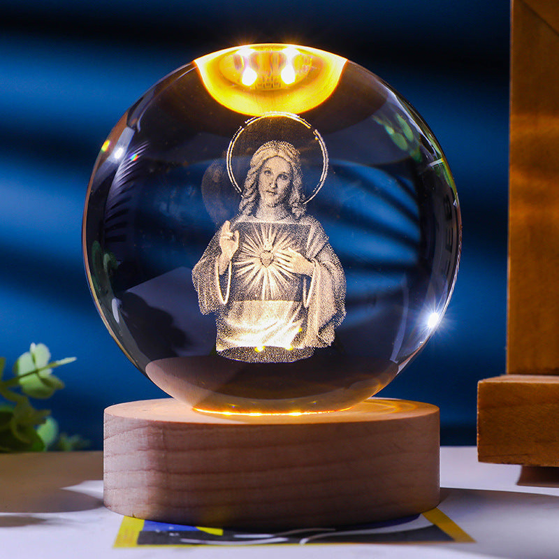 Starry Sky 3D Micro Landscape Crystal Ball Ornament