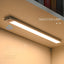 Intelligent ultra-thin wireless LED human body sensing light rechargeable magnetic strip light strip light strip - Korvel