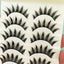 Cartoon Bushy Black Terrier Big Devil False Eyelashes Whole Piece Barbie Eyelashes Natural Little Devil - Korvel