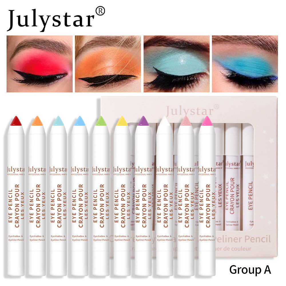 Matte Green Eye Shadow Stick Case Beauty Eye Shadow Gel Pen - Korvel