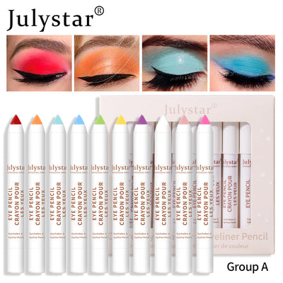 Matte Green Eye Shadow Stick Case Beauty Eye Shadow Gel Pen - Korvel