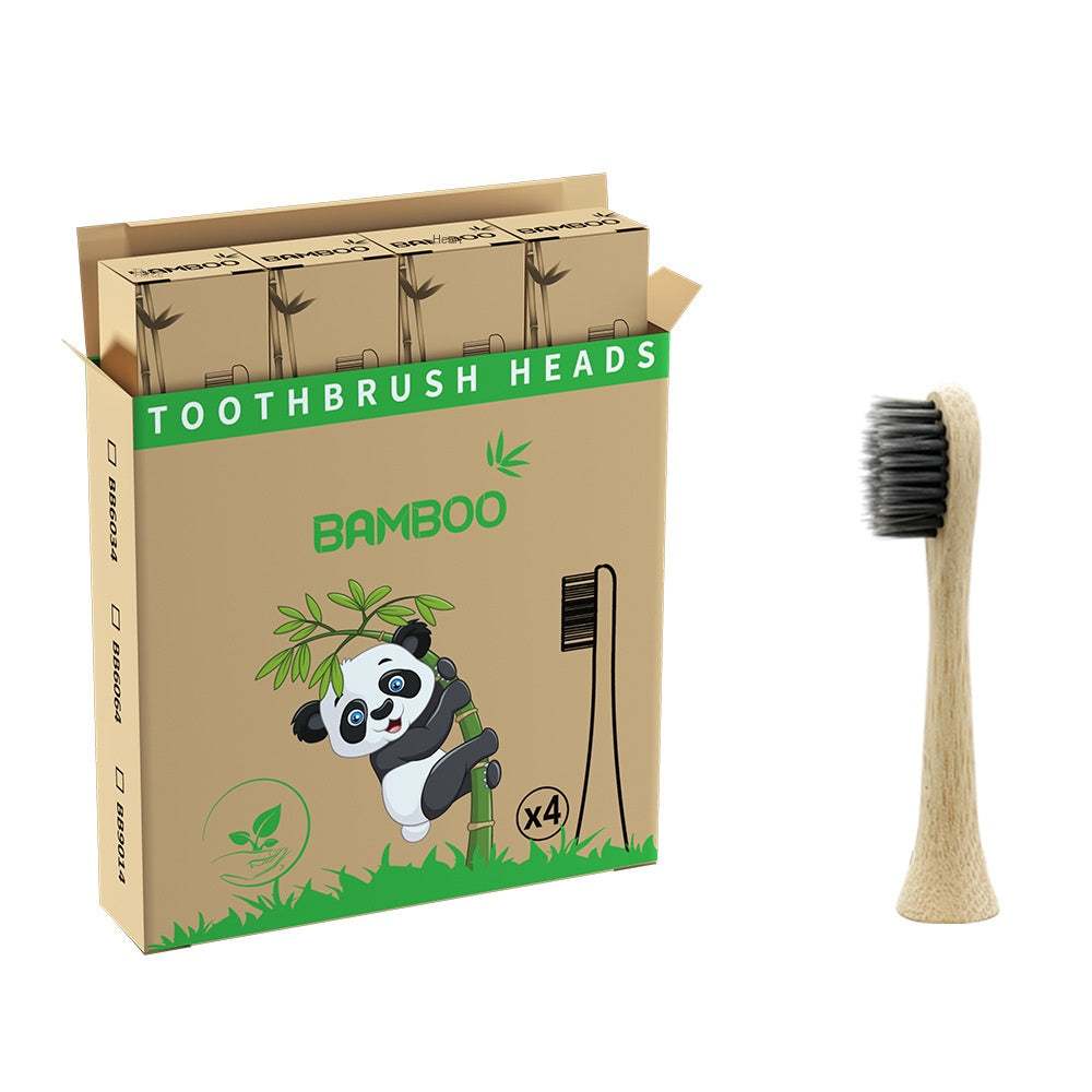Têtes de remplacement en bambou pour brosse à dents électrique Philips