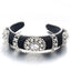 Fashionable retro golden velvet hair hoop with super sparkling color rhinestone sponge head hoop - Korvel