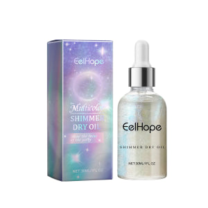 Party Body Glitter Oil, Naturally Brightening And Long-Lasting Moisturizing Party Dance Shine Shine Shine - Korvel