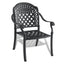 (Cushions In Random Colors)5-Piece Set Of Cast Aluminum Patio Furniture With Cushions - Korvel
