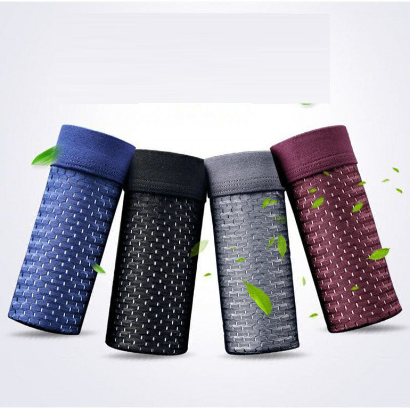 Men's Ice Silk Boxer Briefs - Breathable & Seamless