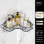 Bathroom Storage Rack Toilet Washroom Wall-Mounted Hole-Free Multi-Functional Iron Mesh Long Strip Organizer - Korvel
