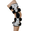 Adjustable unilateral knee joint brace knee internal and external flip corrector support brace orthotic device - Korvel