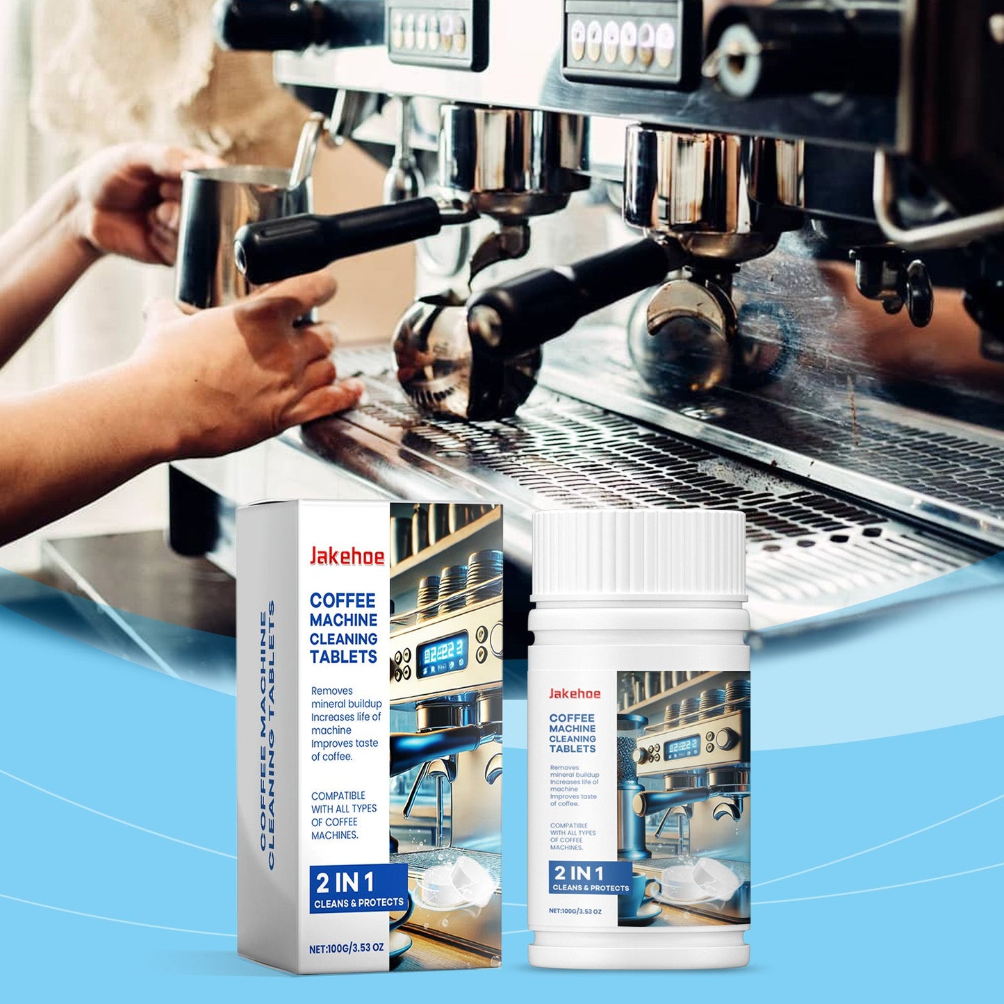 Premium Coffee Machine Cleaning Sheets