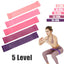 Yoga Crossfit Resistance Bands 5 Level Rubber Training Pull Rope For Sports Pilates Expander Fitness Gum Gym Workout Equipment - Korvel