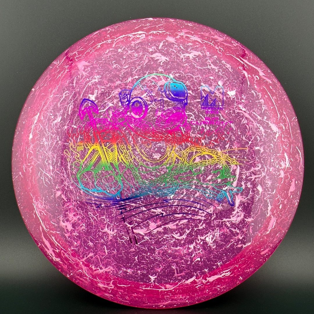 Marbled Clarus Rip Current Disc Golf Driver