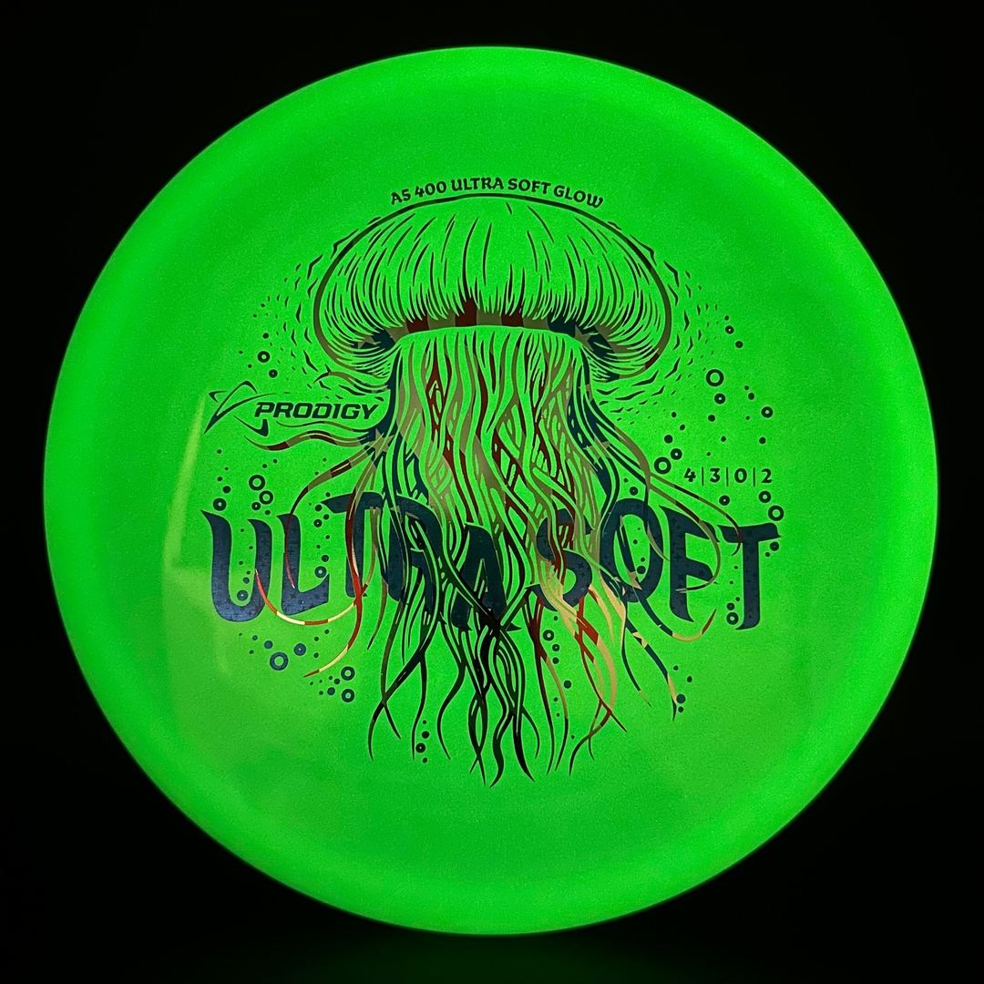 A5 (400 Ultra Soft Glow) - Twilight Tide Disc Golf Disc