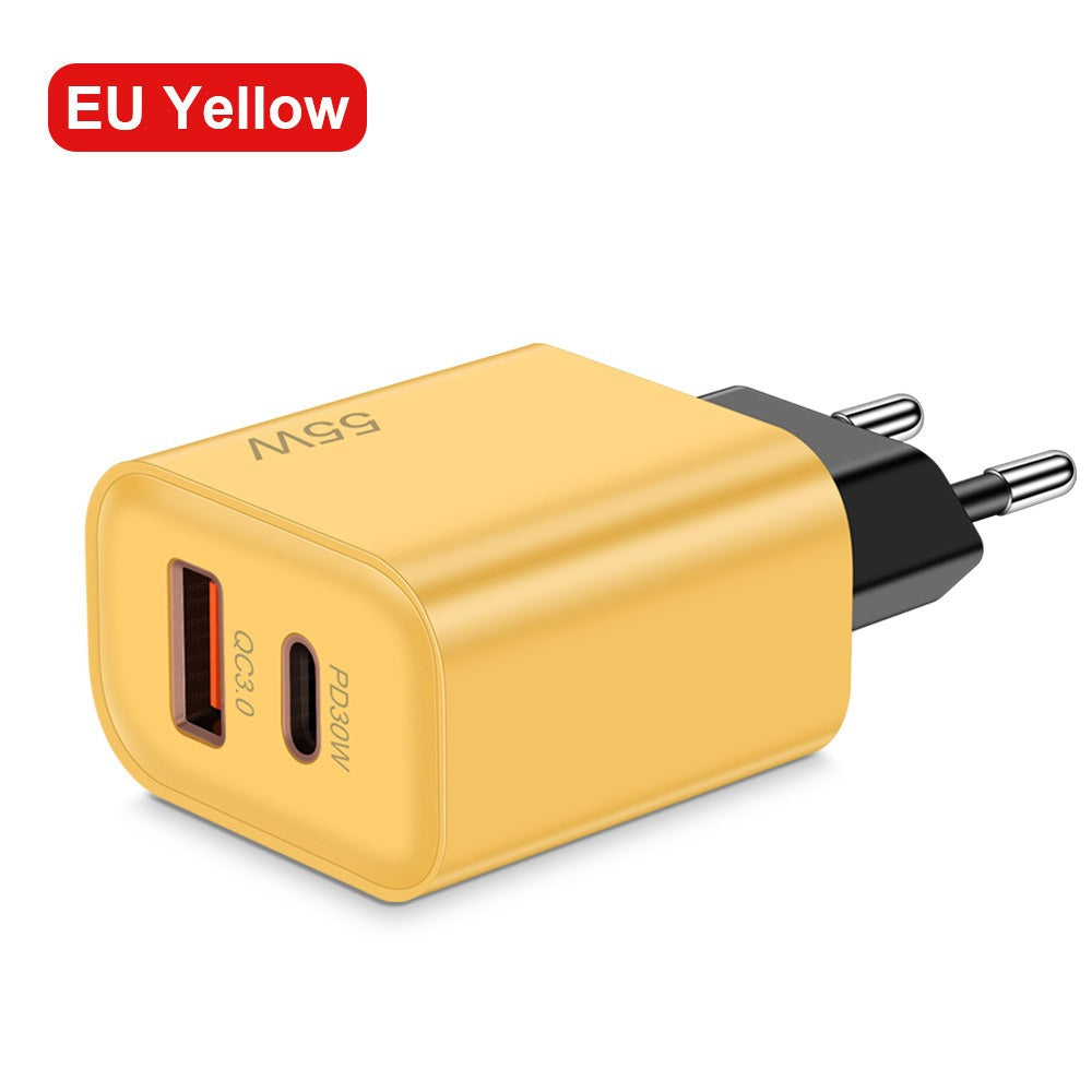 55W supports super fast charging and is fully compatible with USB+PD fast charging for mobile phone charging - Korvel