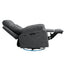 270 degree rotating electric lounge chair with Bluetooth speaker, LED light, telescopic foot pedal adjustable backrest DG - Korvel